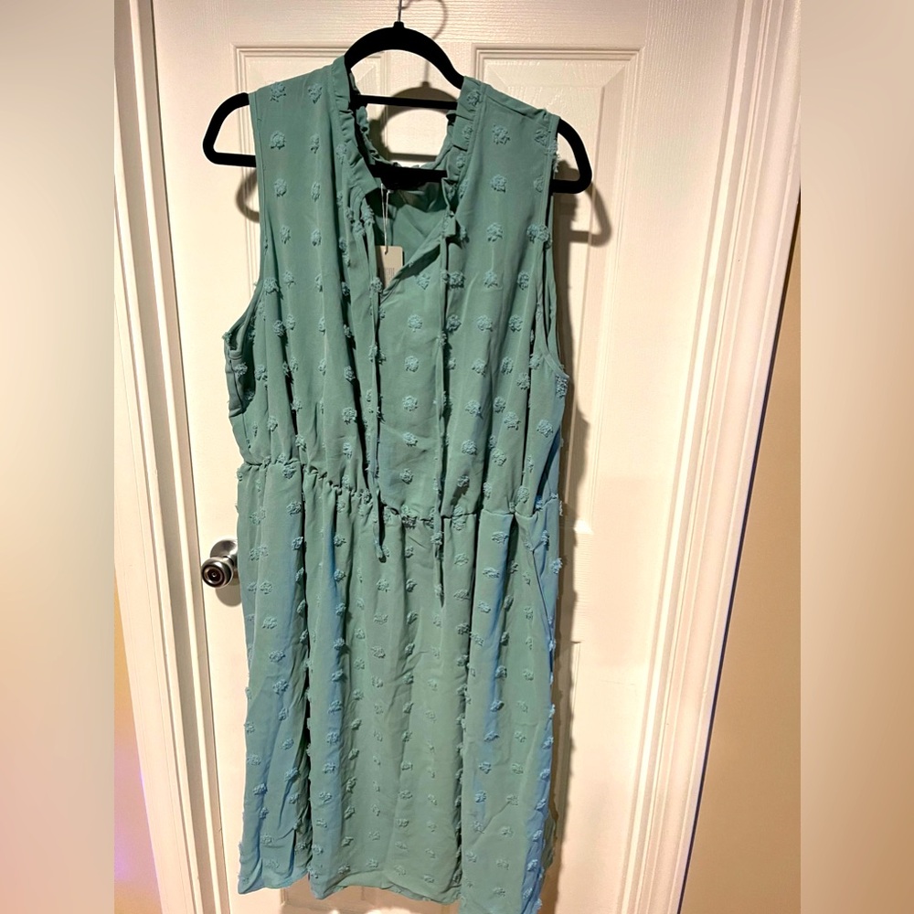NWT BloomChic Turquoise Dress size 26(fits like 22/24)